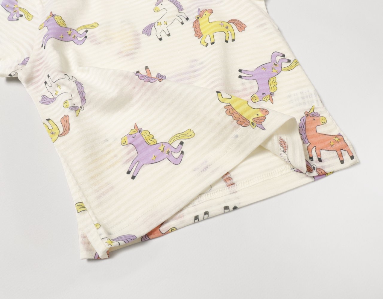 Sleeveless Jacquard Set (Mini Unicorn)