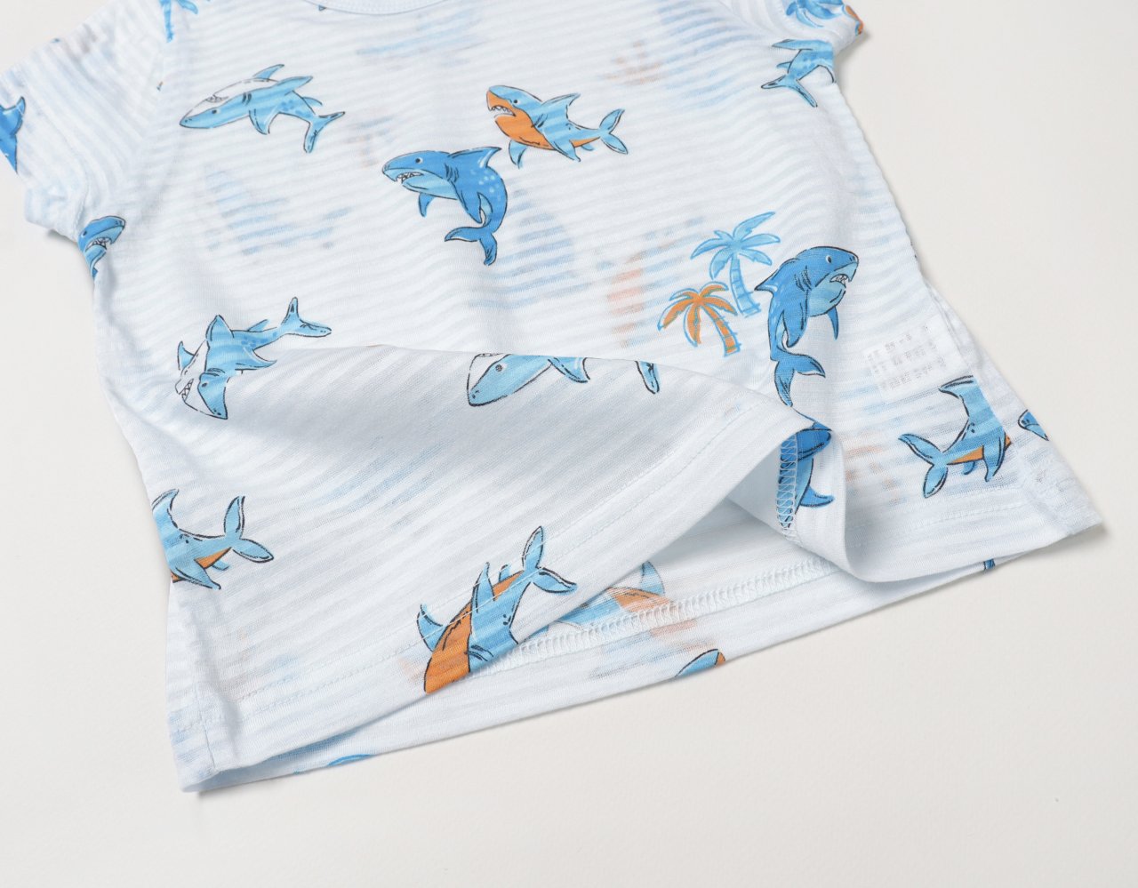 Sleeveless Jacquard Set (Shark)