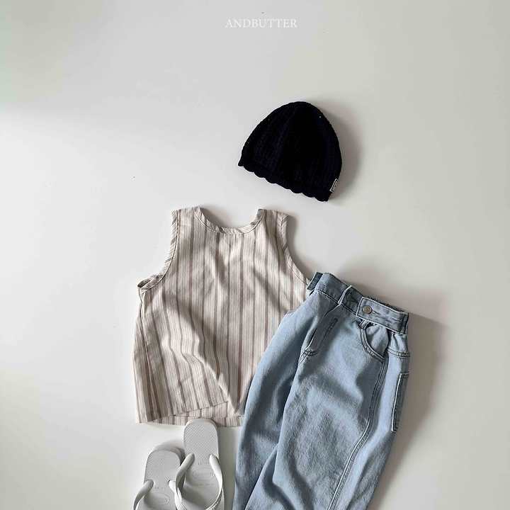 Button Denim Pants