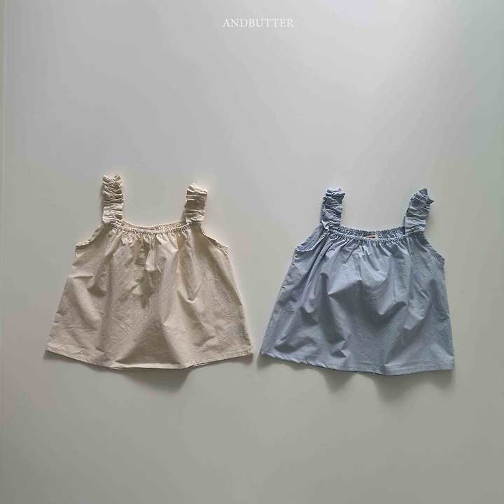 Shirring Sleeveless Top