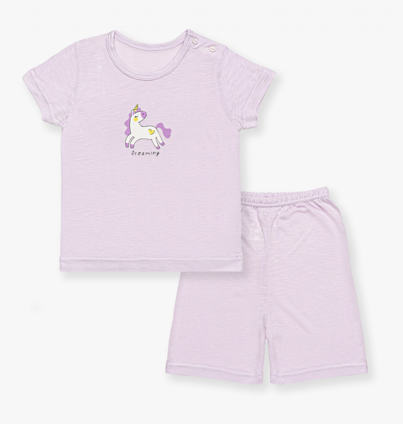Mid-Length Modal Slub Set (Modal Purple)