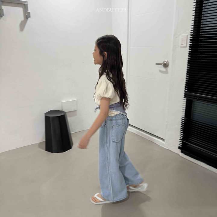 Button Denim Pants