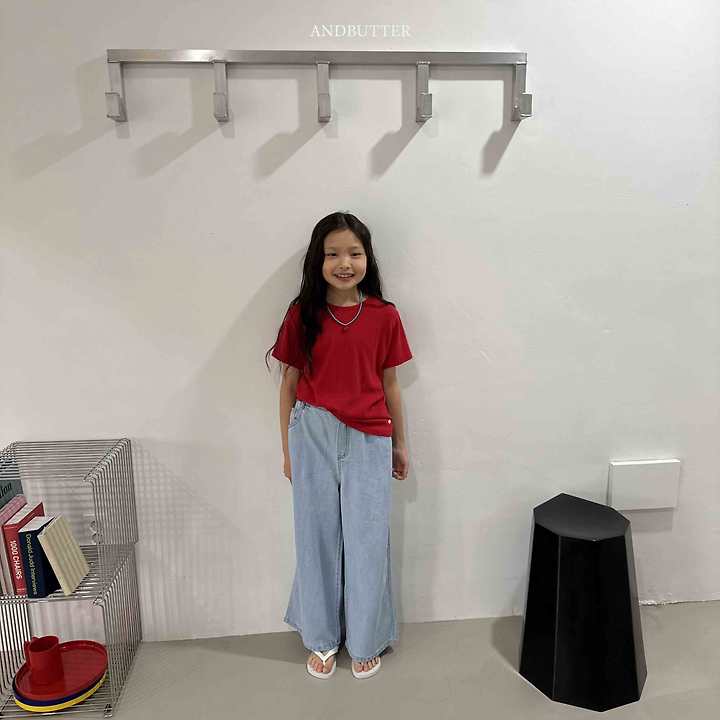 Button Denim Pants