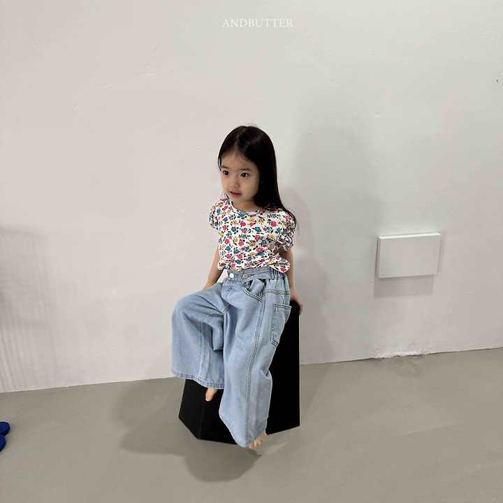 Button Denim Pants