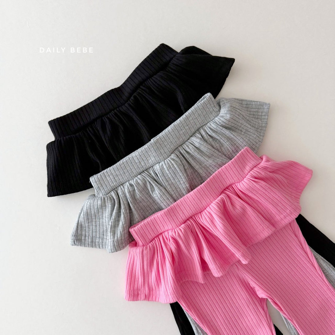 Bootcut Frill Pants