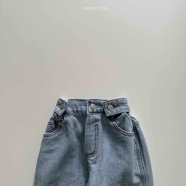 Button Denim Pants