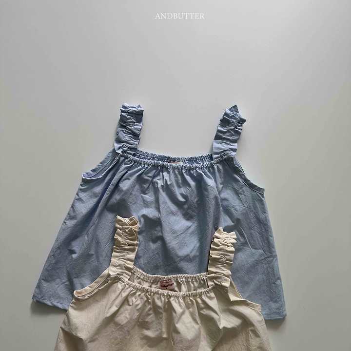 Shirring Sleeveless Top