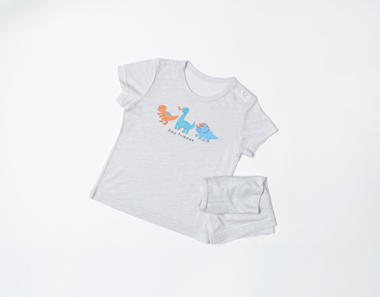 Mid-Length Modal Slub Set (Modal Gray)
