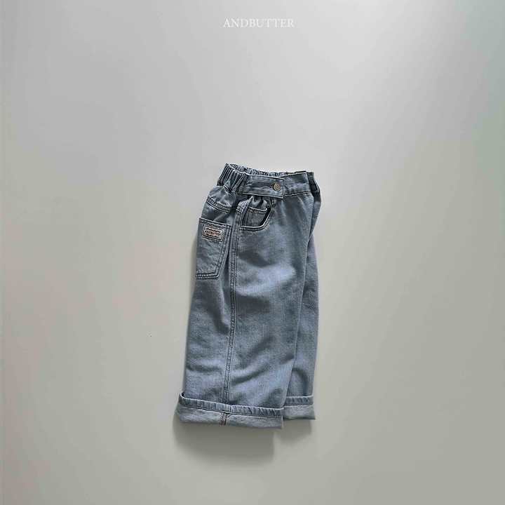 Button Denim Pants