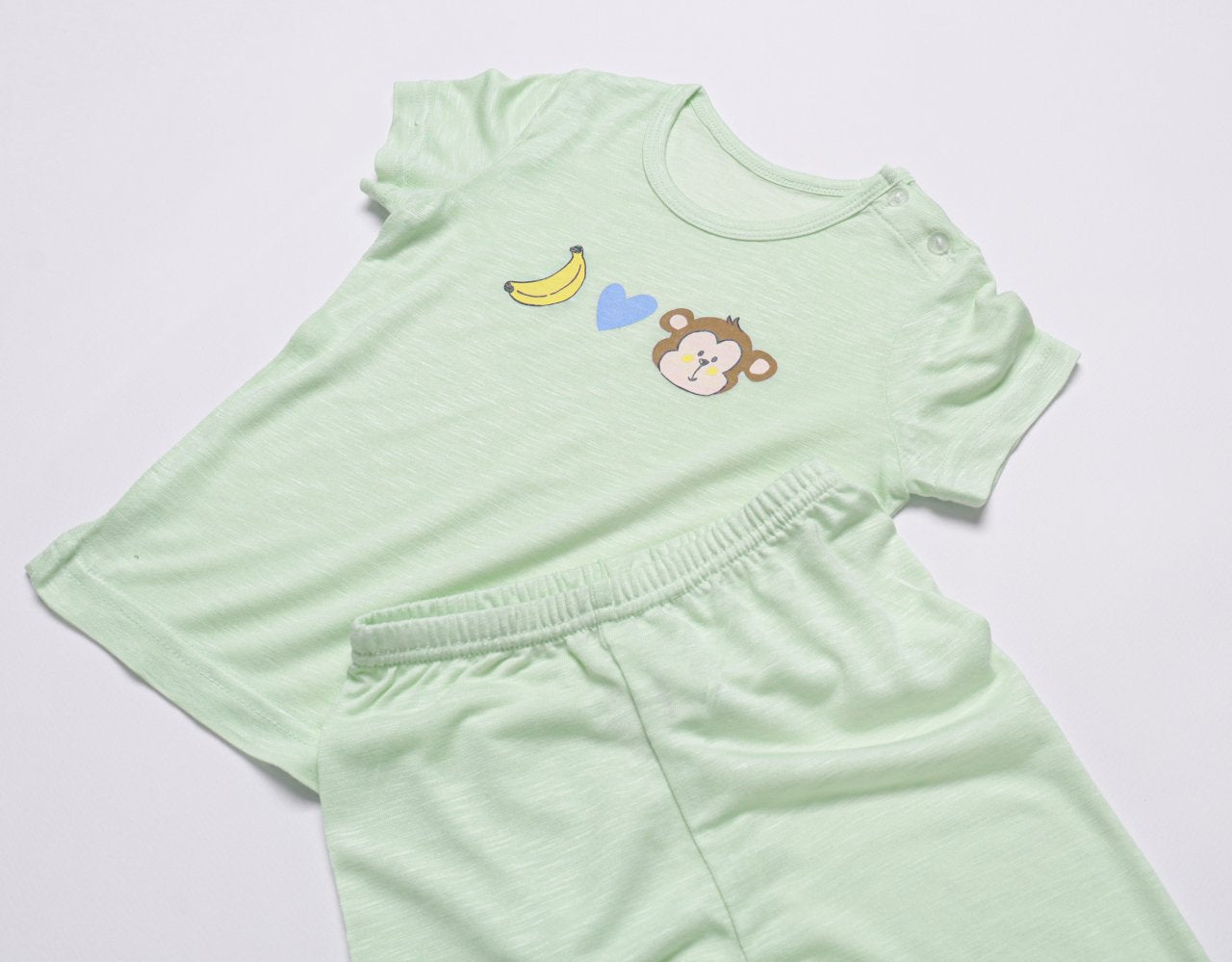 Mid-Length Modal Slub Set (Modal Green)