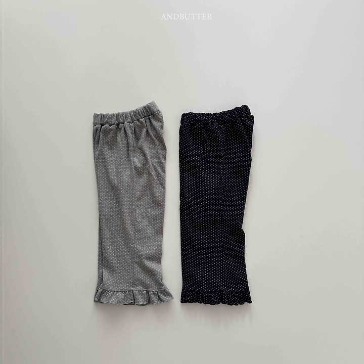 Dot Frill Pants