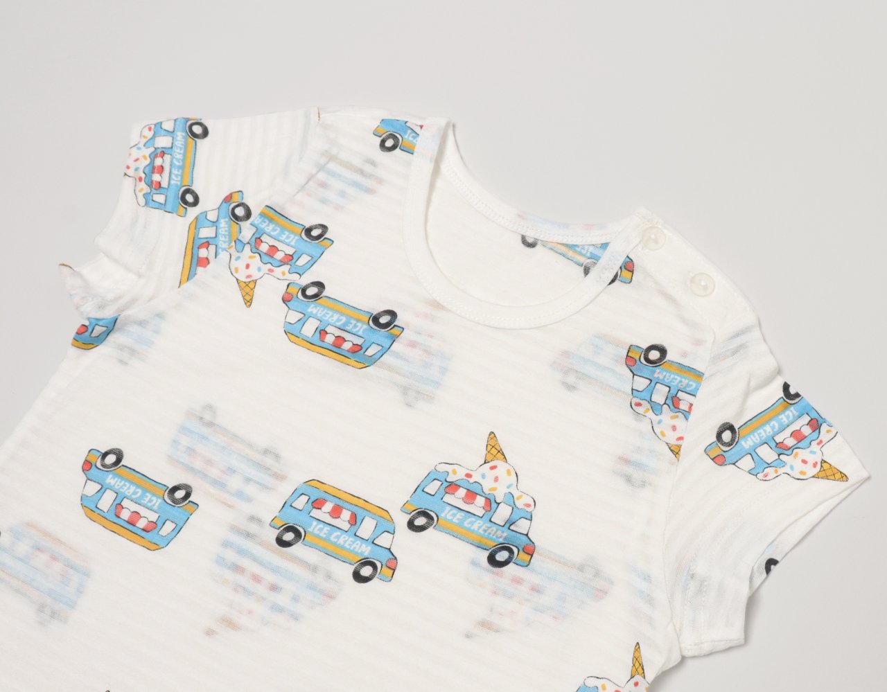 Mid-Length Jacquard Set (Ice Car)
