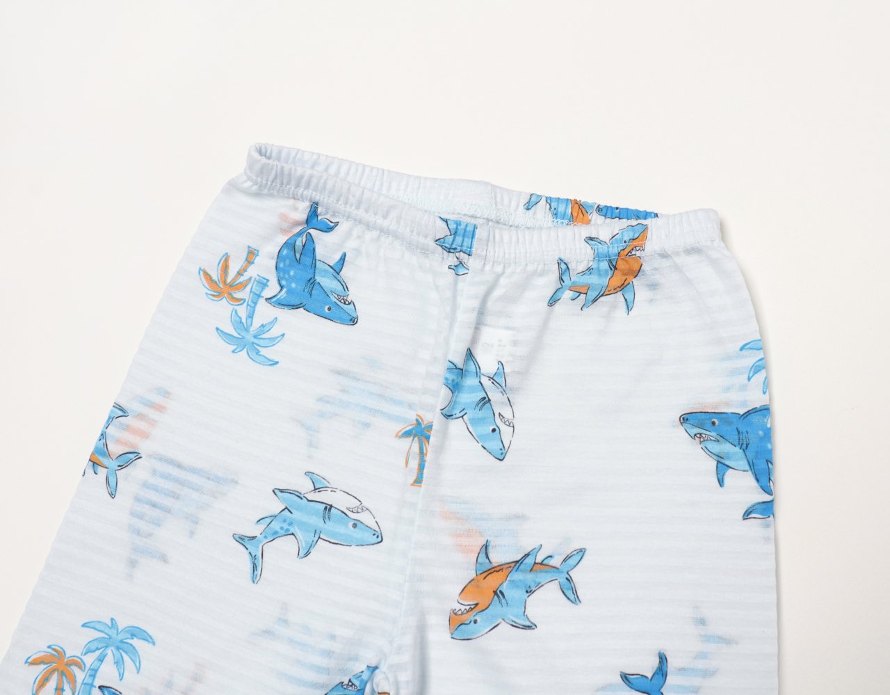 Mid-Length Jacquard Set (Shark)