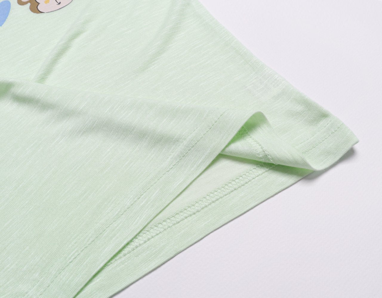 Sleeveless Modal Slub Set (Modal Green)