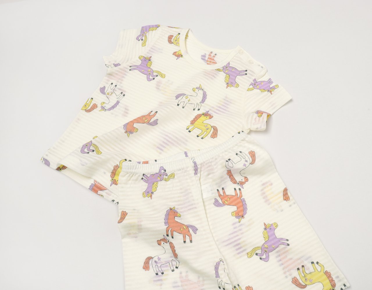 Mid-Length Jacquard Set (Mini Unicorn)