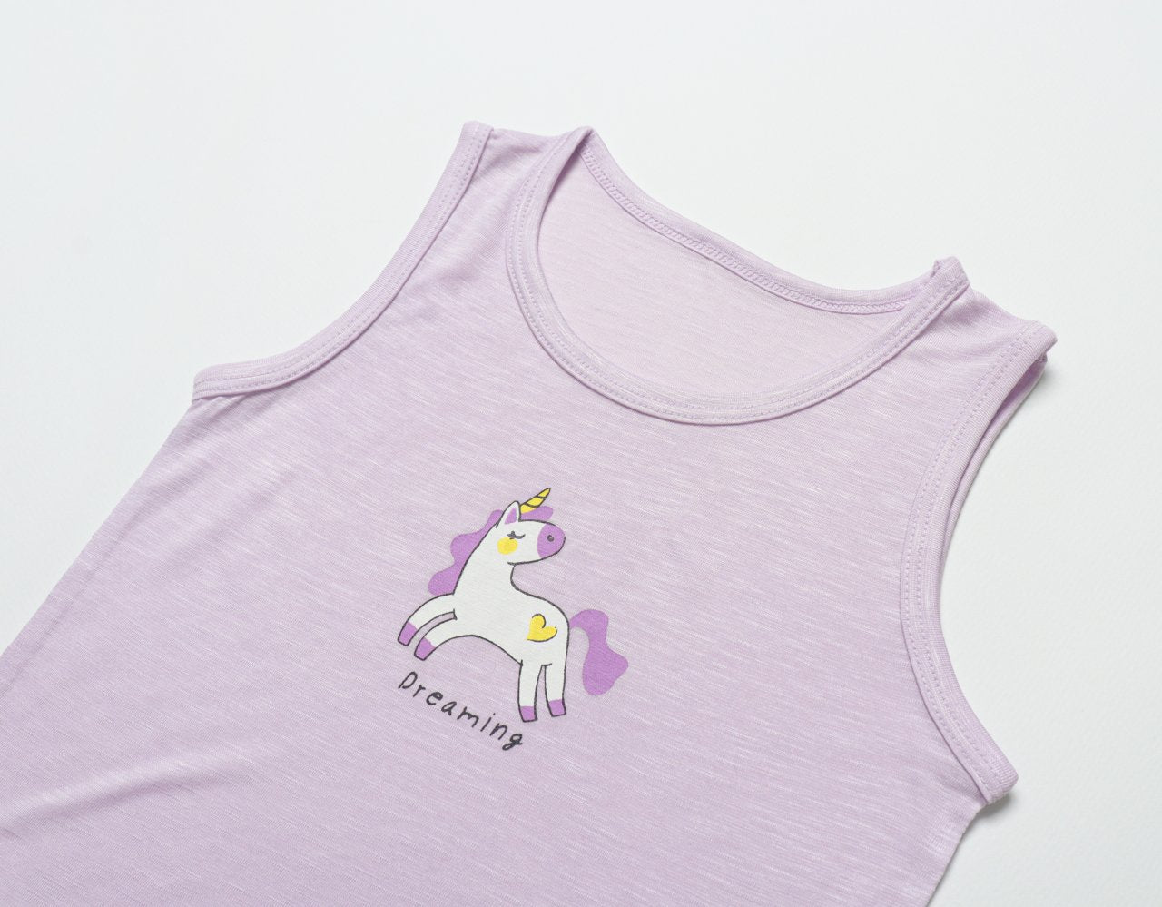 Sleeveless Modal Slub Set (Modal Purple)