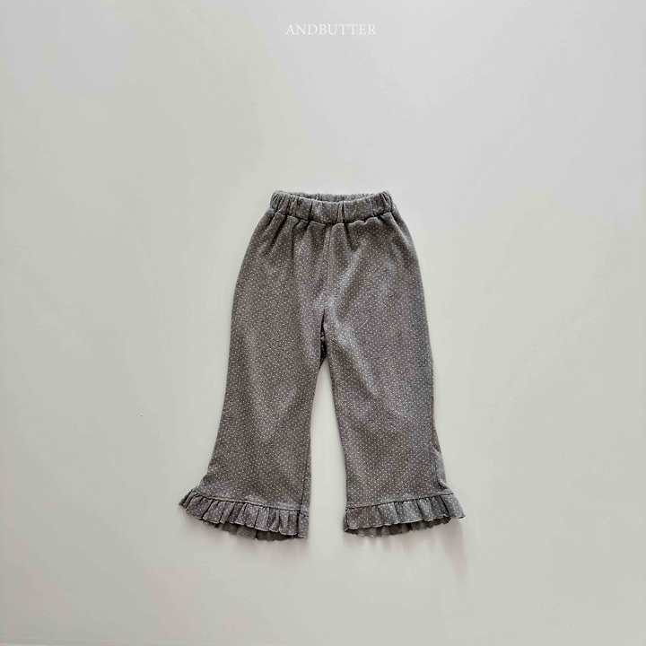 Dot Frill Pants