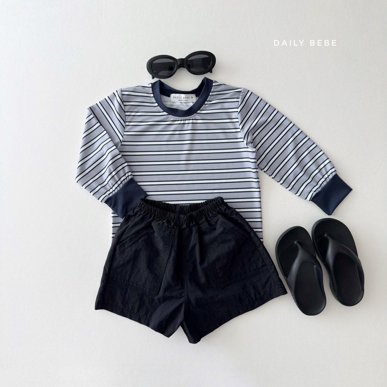Striped Rash Guard