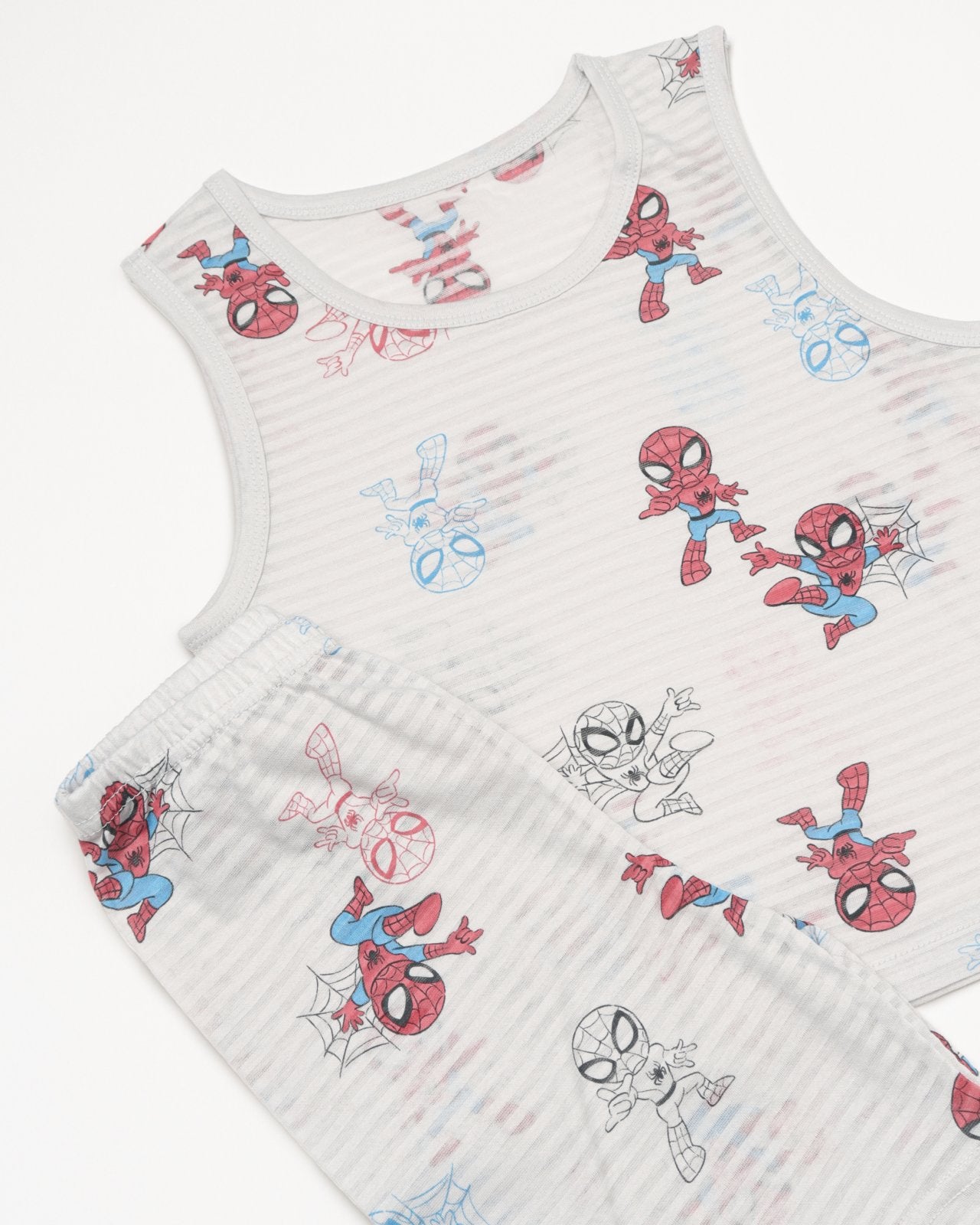 Sleeveless Jacquard Set (Spider)
