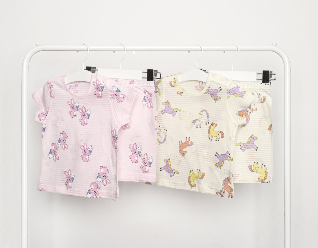 Mid-Length Jacquard Set (Mini Unicorn)