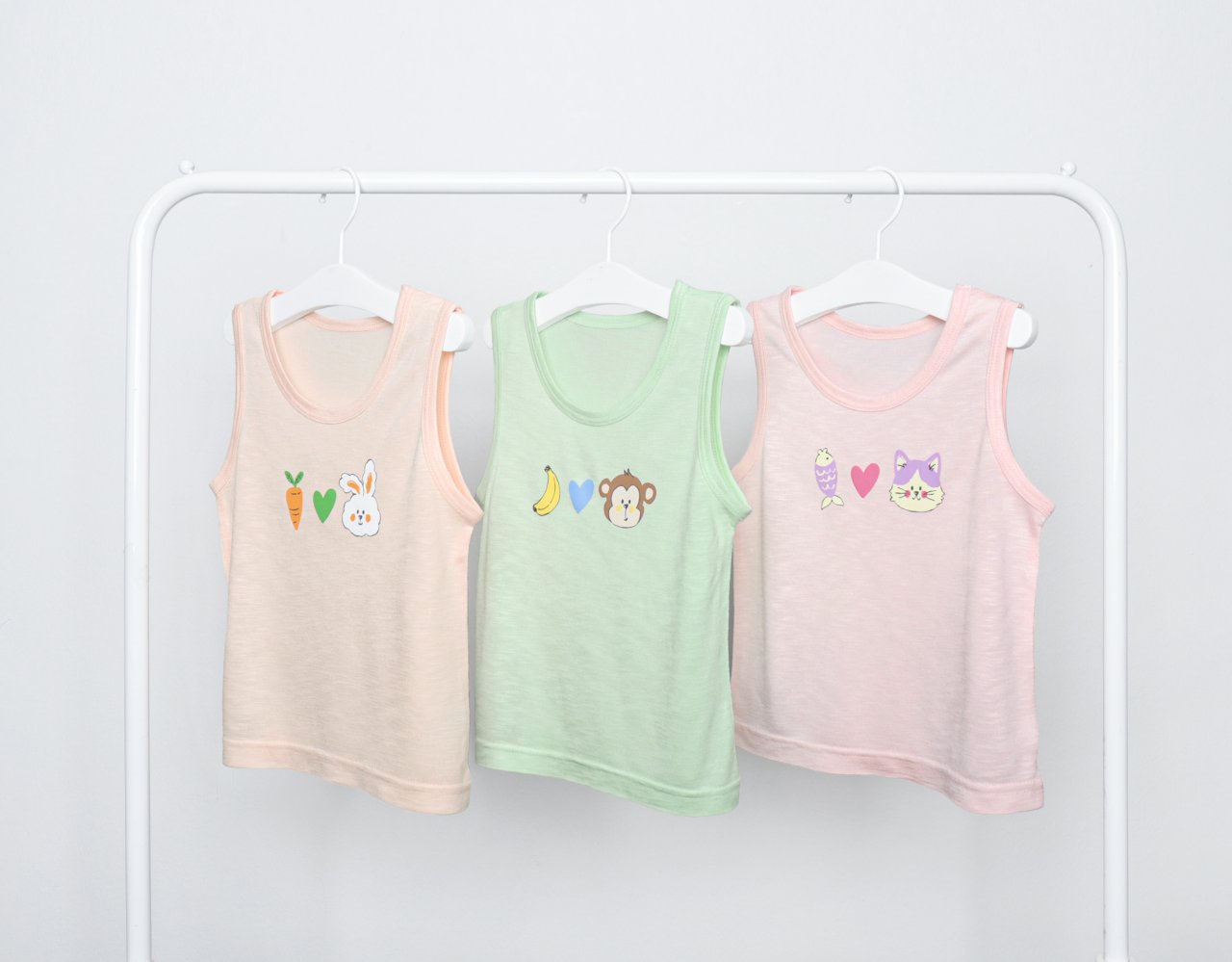 Sleeveless Modal Slub Set (Modal Green)