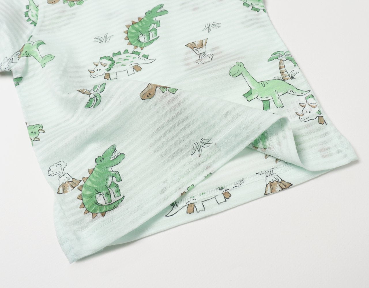Mid-Length Jacquard Set (Dinosaur Land)