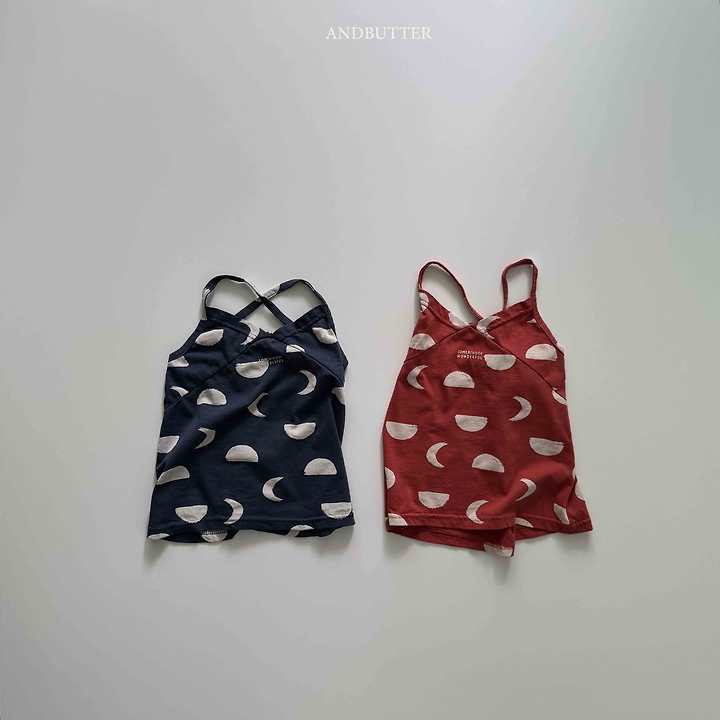 Moon Line Sleeveless Top