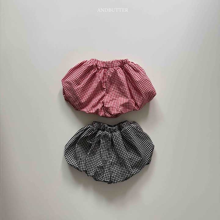 Check Balloon Pants