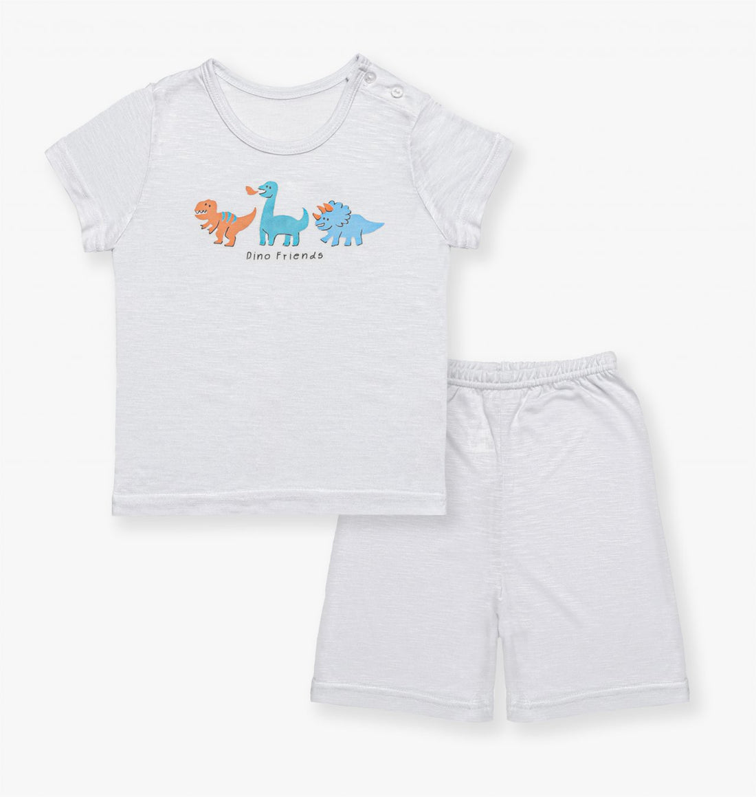 Mid-Length Modal Slub Set (Modal Gray)