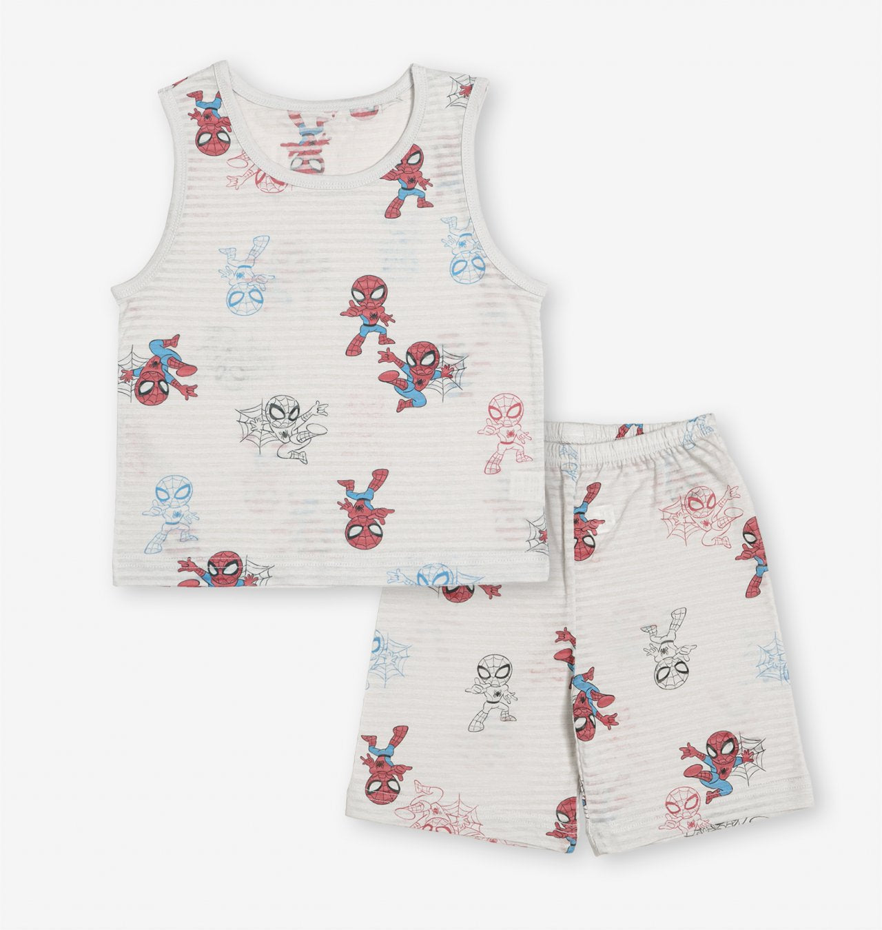 Sleeveless Jacquard Set (Spider)