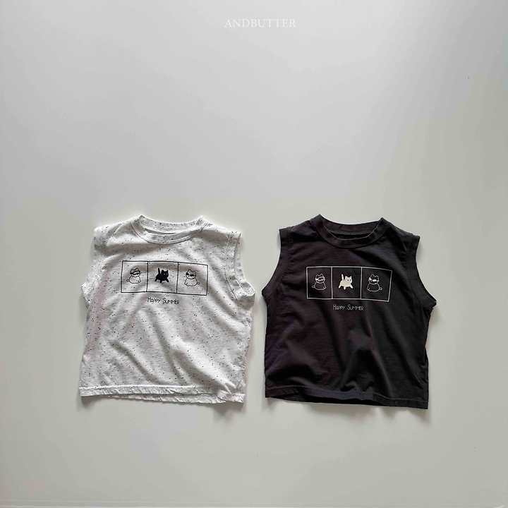 Summer Happy Sleeveless Top