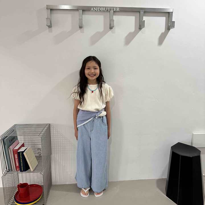 Button Denim Pants