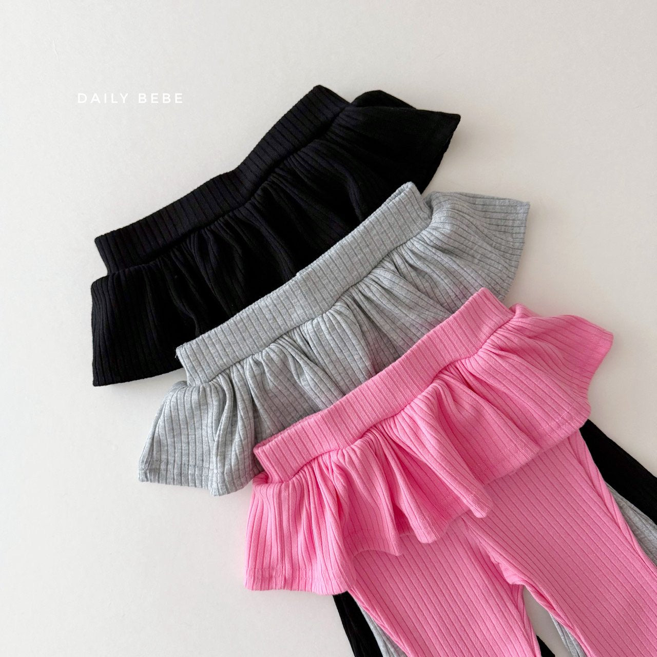 Bootcut Frill Pants