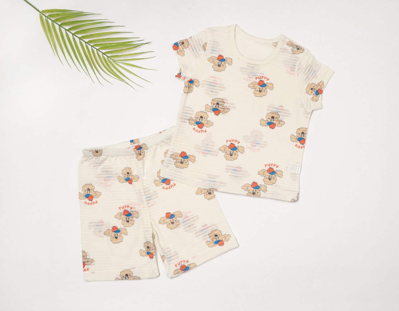 Mid-Length Jacquard Set (Cap Dog)