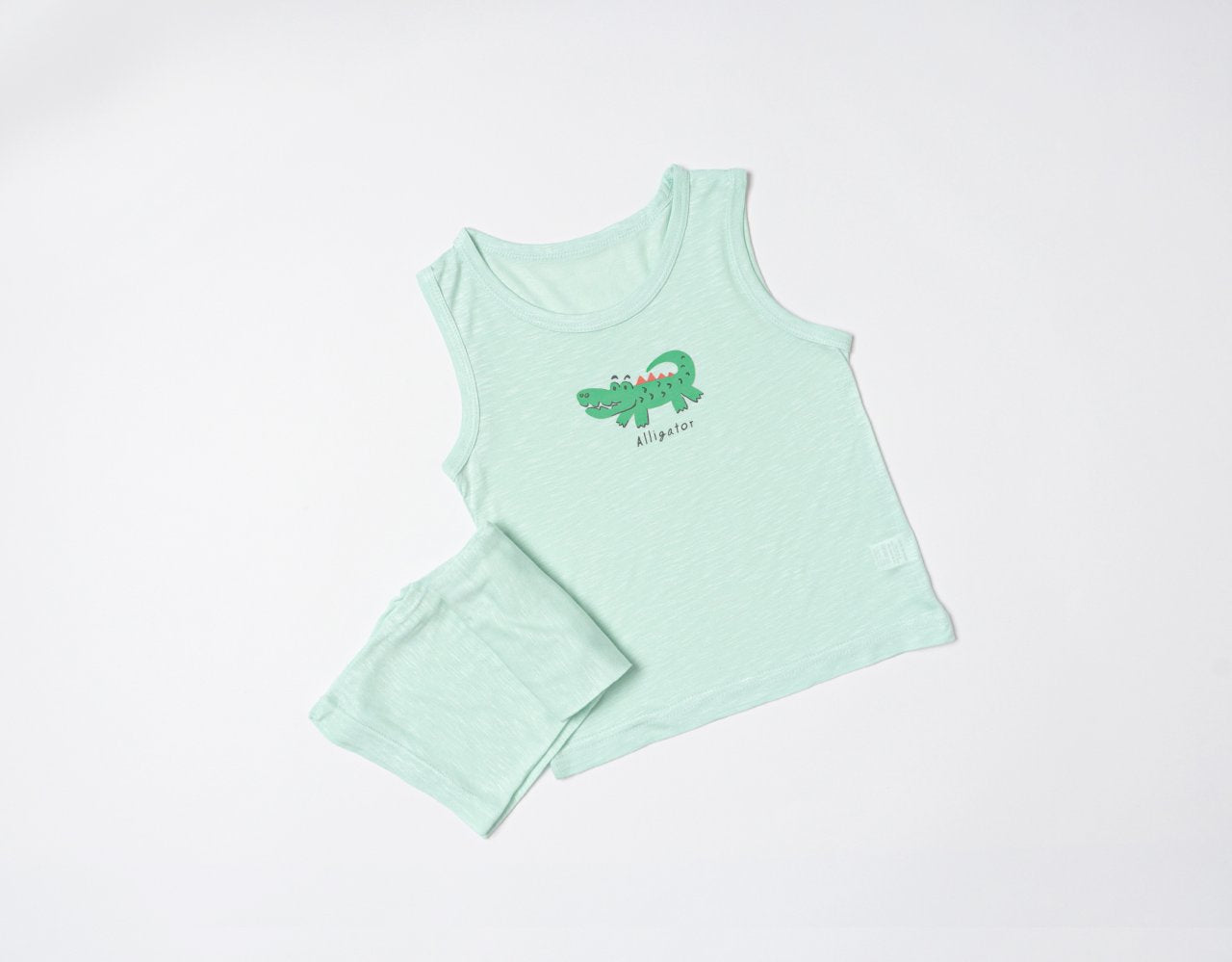 Sleeveless Modal Slub Set (Modal Mint)