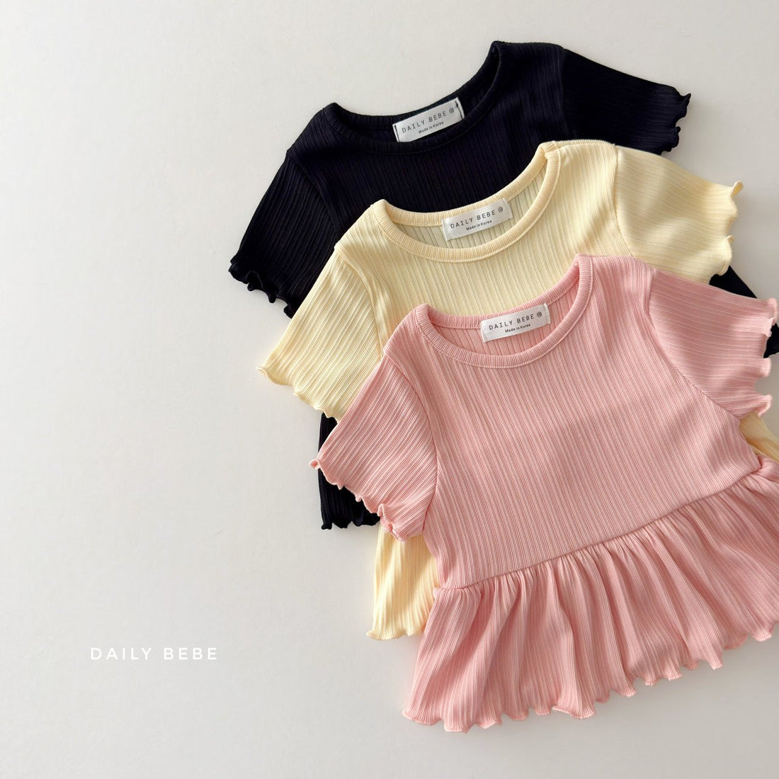 Frill Pleated Set