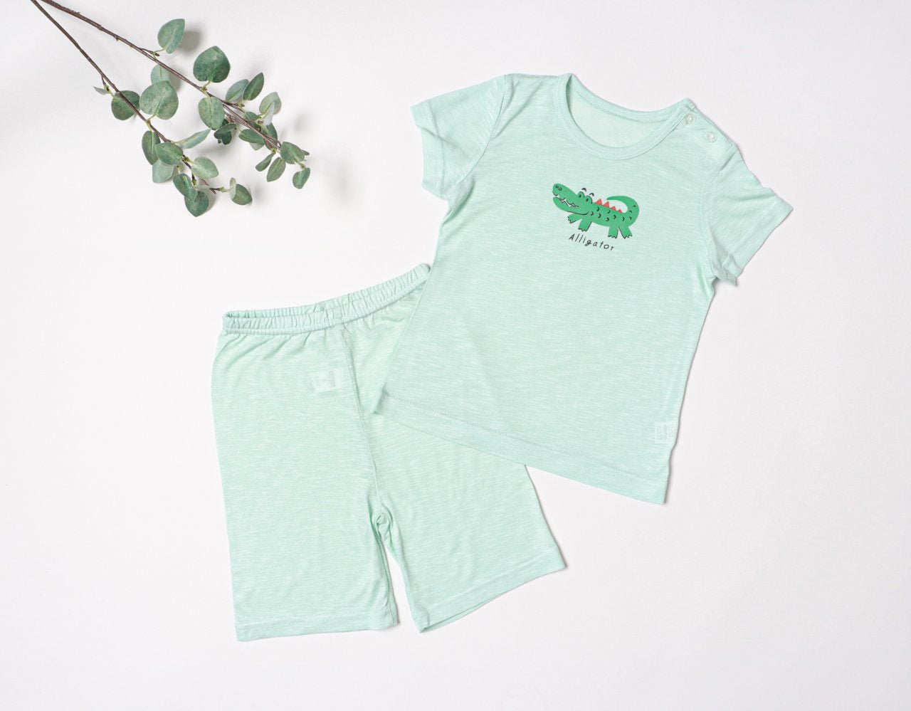 Mid-Length Modal Slub Set (Modal Mint)