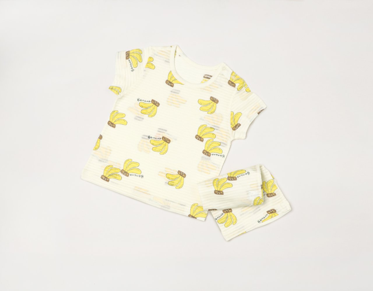Mid-Length Jacquard Set (Big Banana)