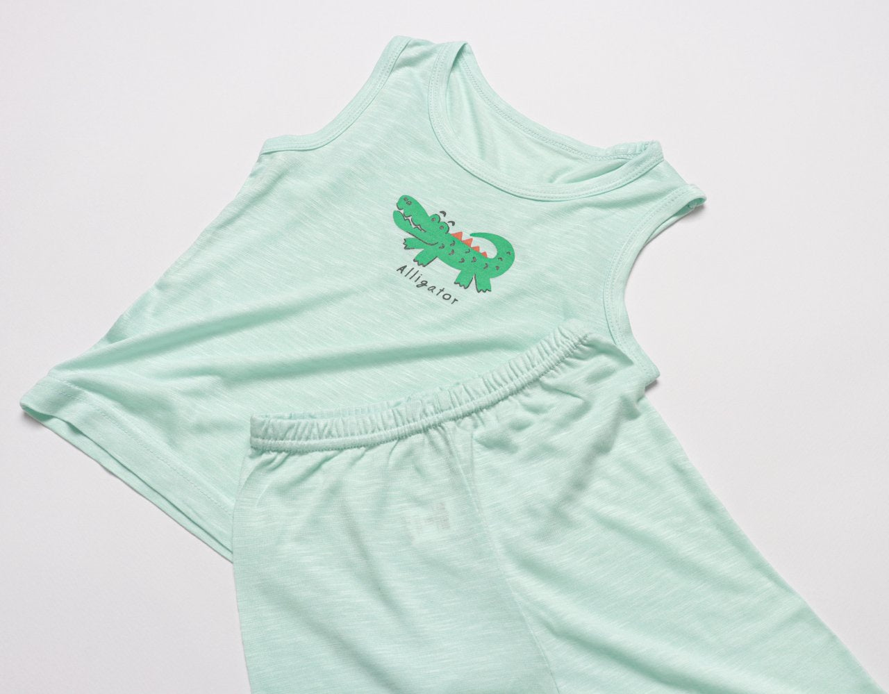 Sleeveless Modal Slub Set (Modal Mint)