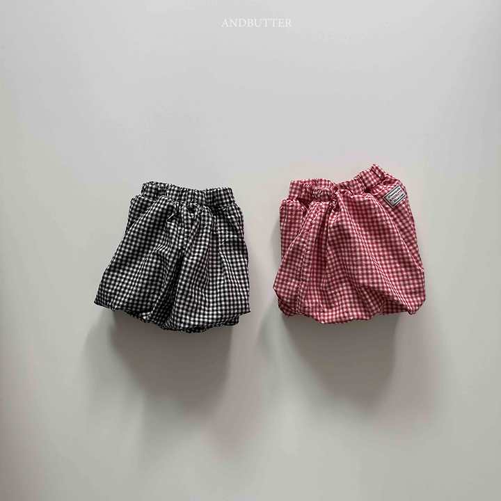 Check Balloon Pants