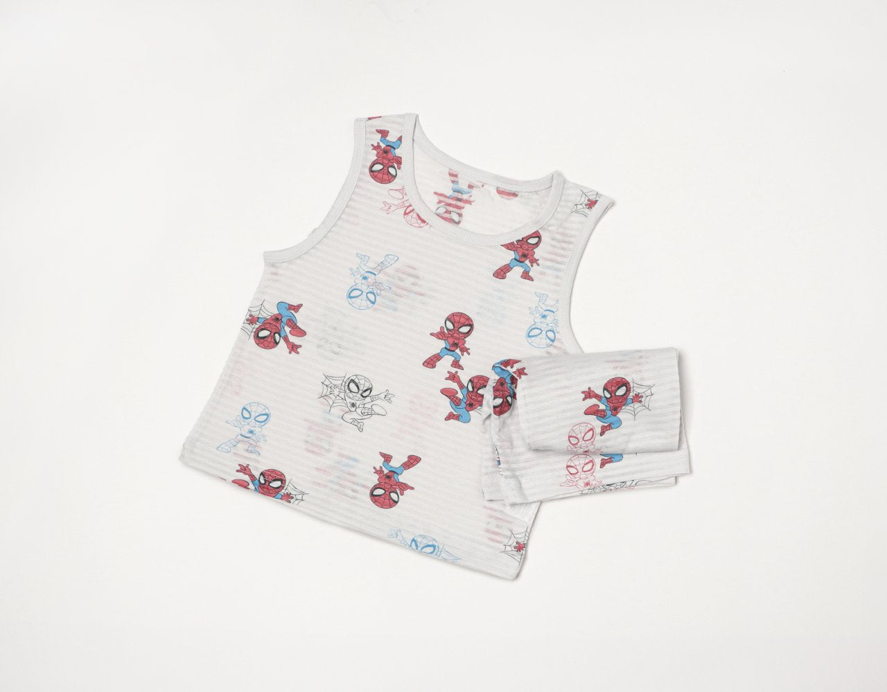 Sleeveless Jacquard Set (Spider)