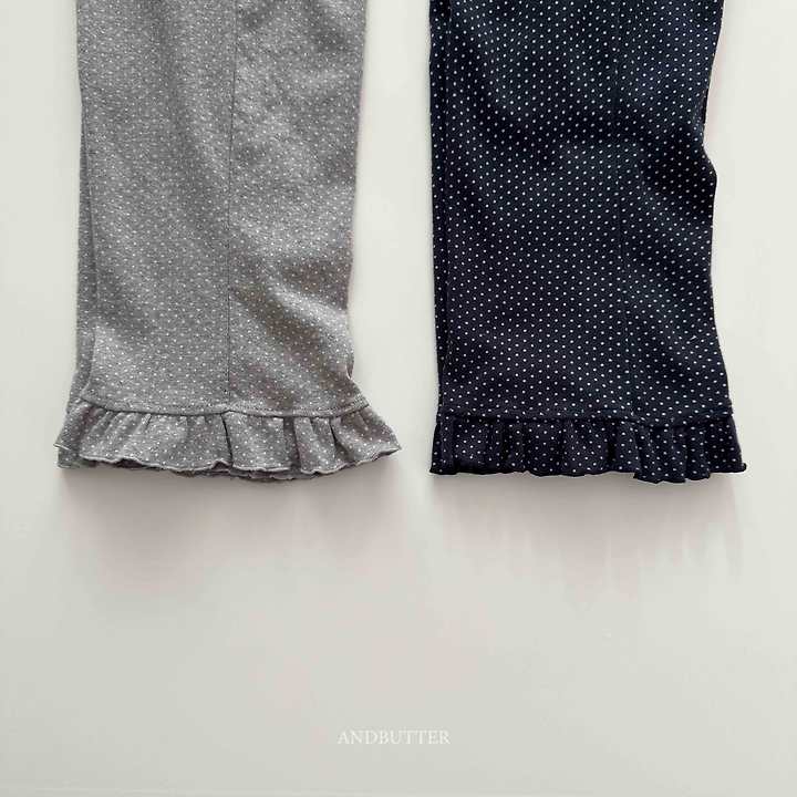Dot Frill Pants