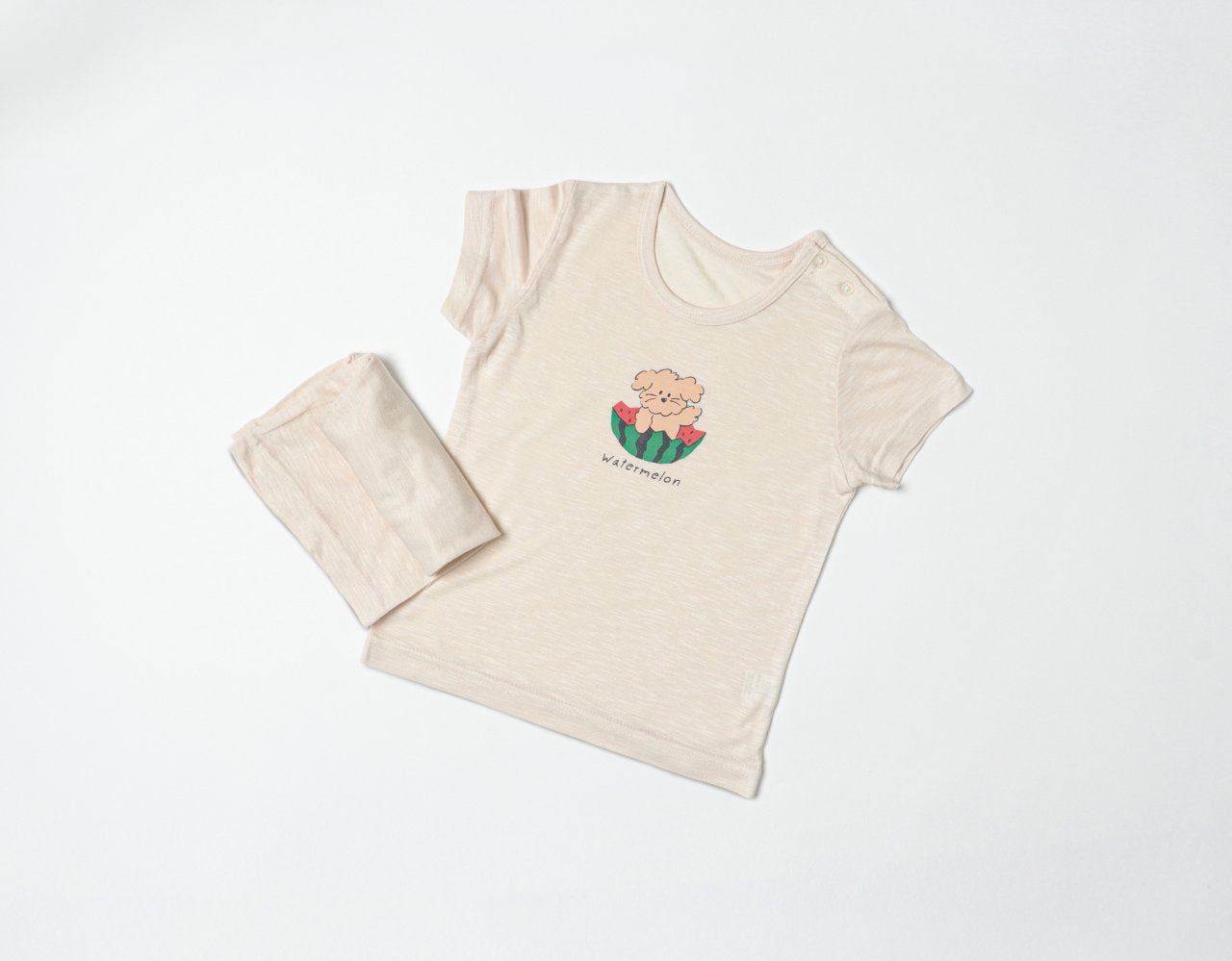 Mid-Length Modal Slub Set (Modal Beige)