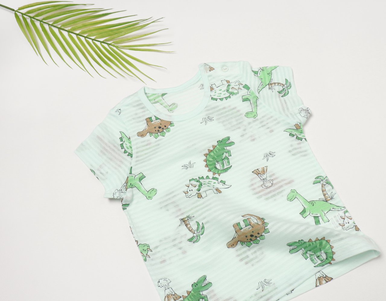 Mid-Length Jacquard Set (Dinosaur Land)
