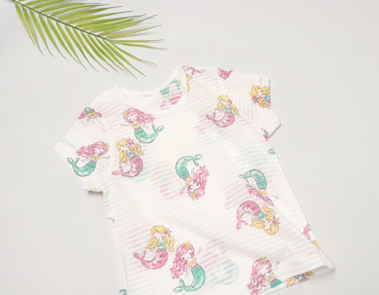 Mid-Length Jacquard Set (Mermaid)