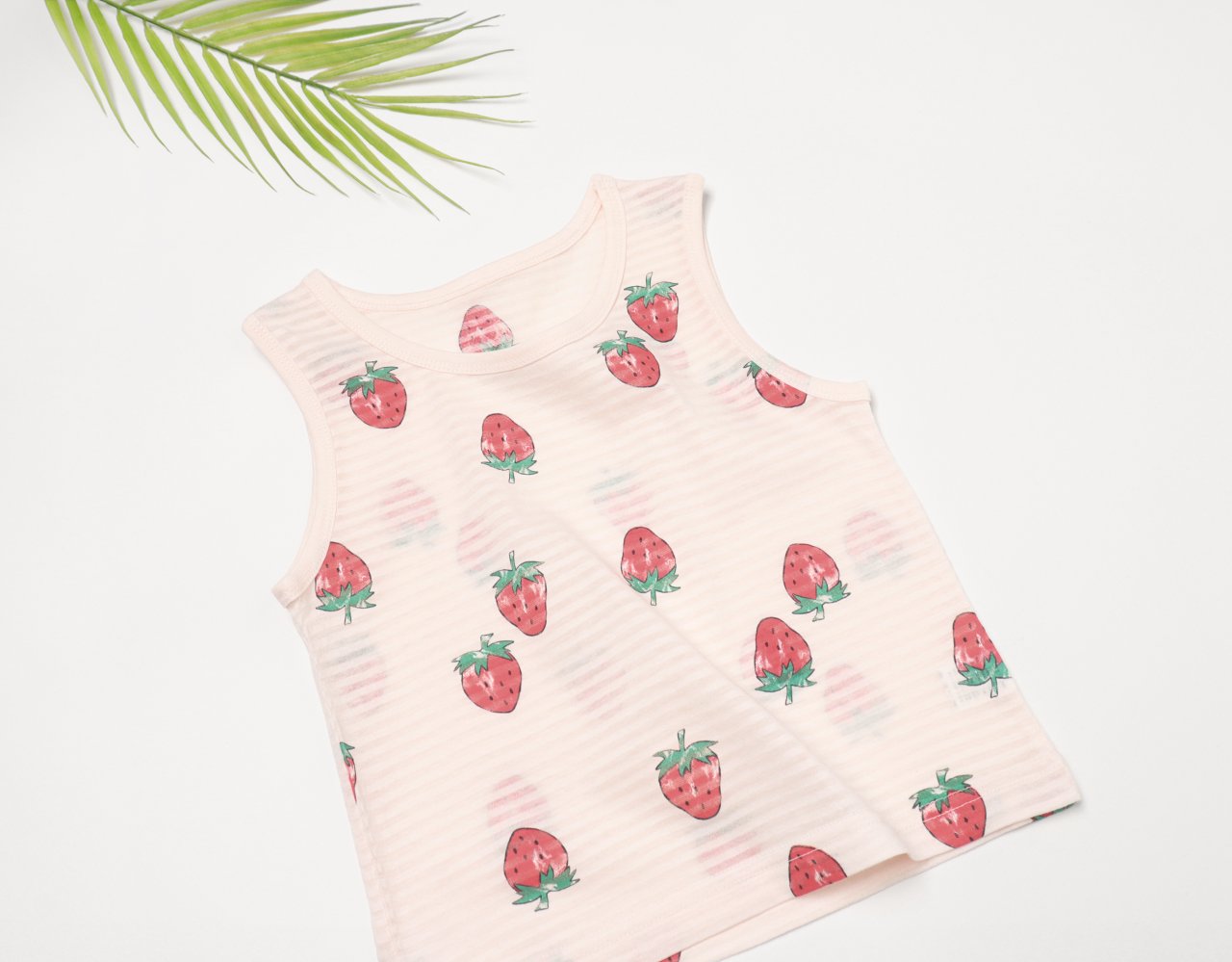 Sleeveless Jacquard Set (Red Berry)