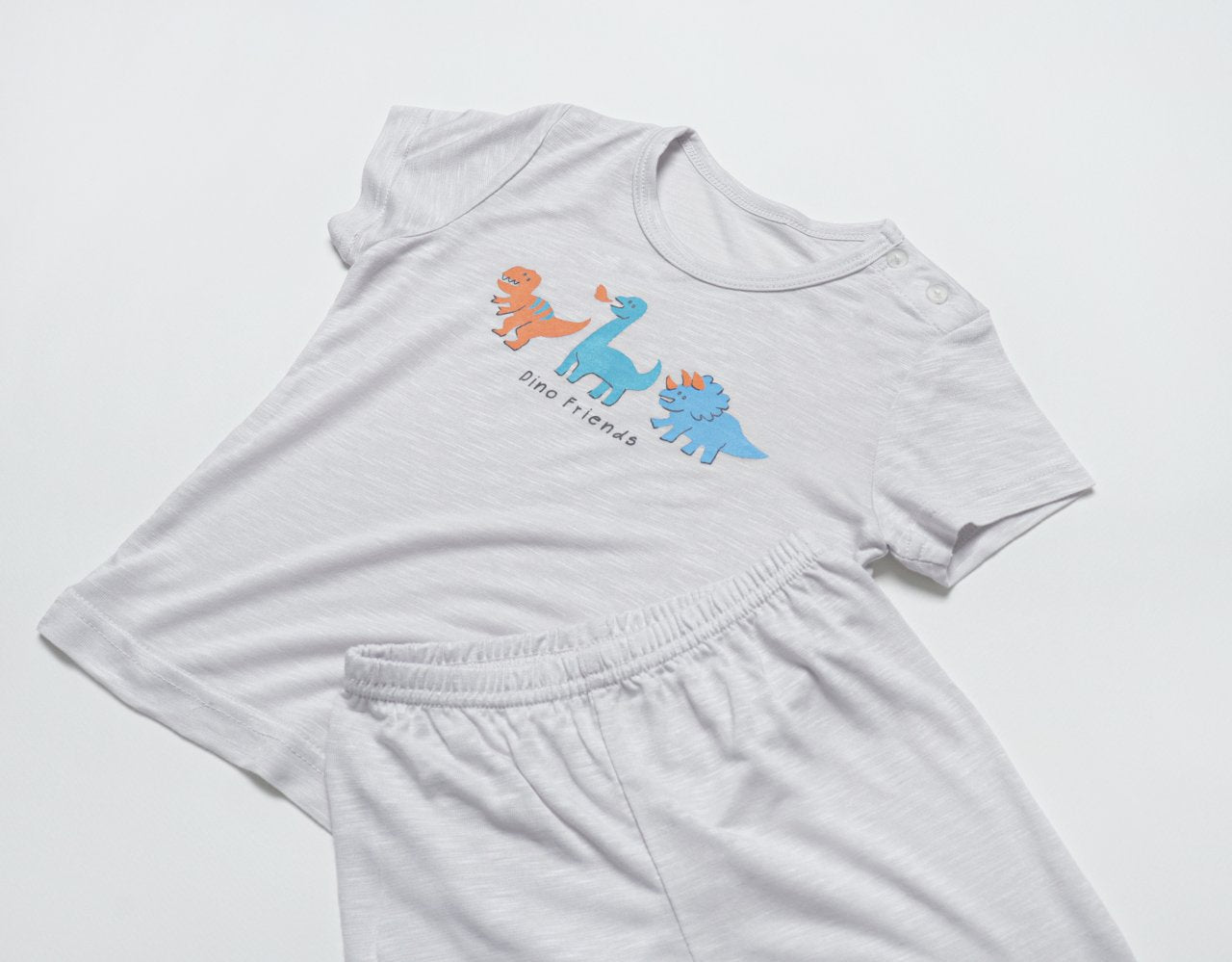 Mid-Length Modal Slub Set (Modal Gray)