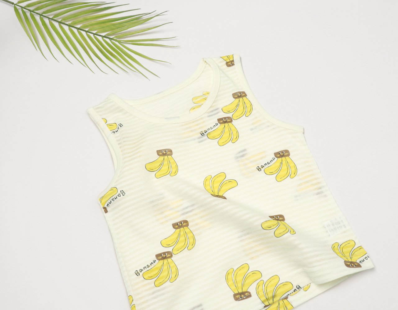 Sleeveless Jacquard Set (Big Banana)