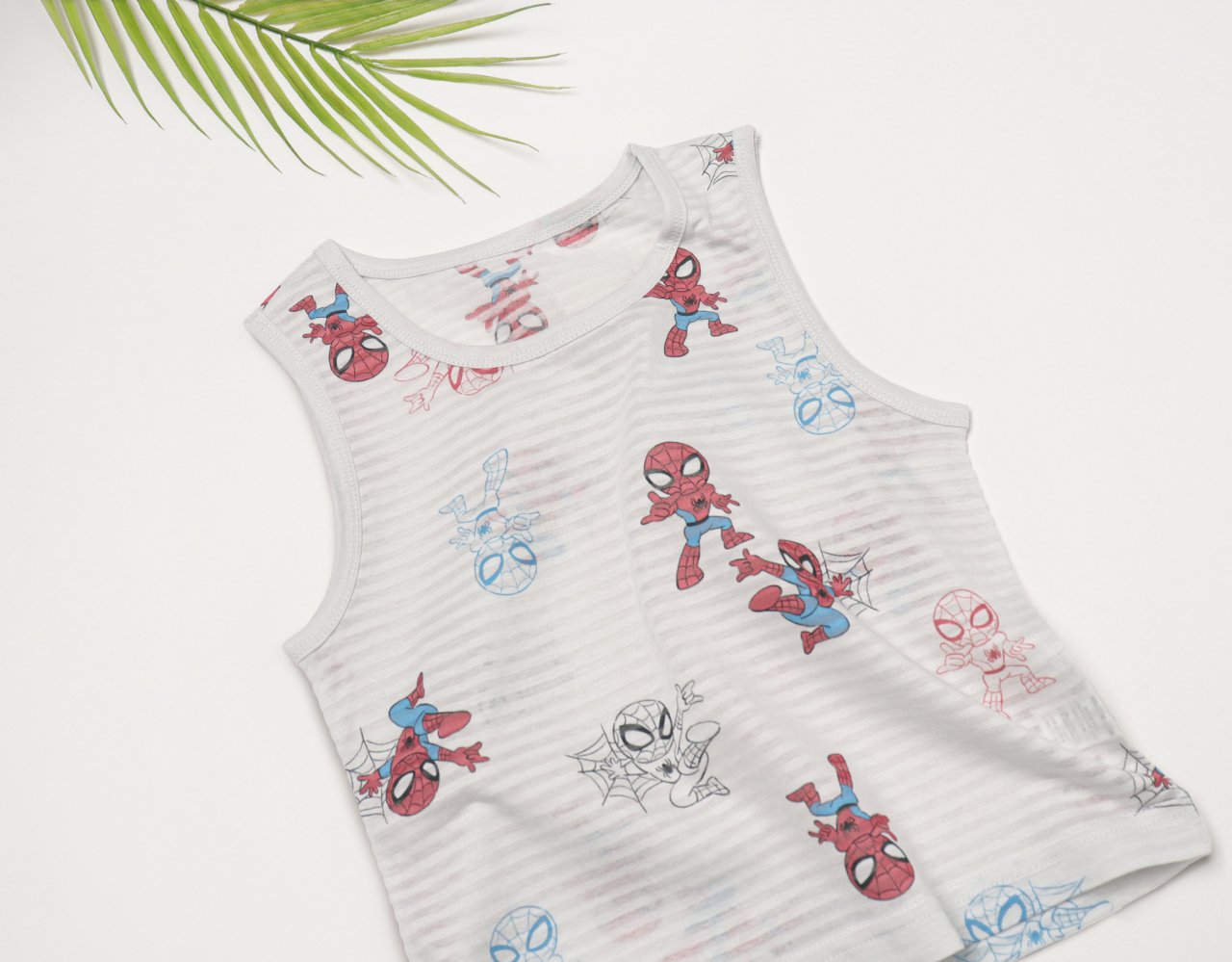 Sleeveless Jacquard Set (Spider)