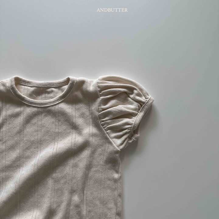 Eyelet Puff Tee